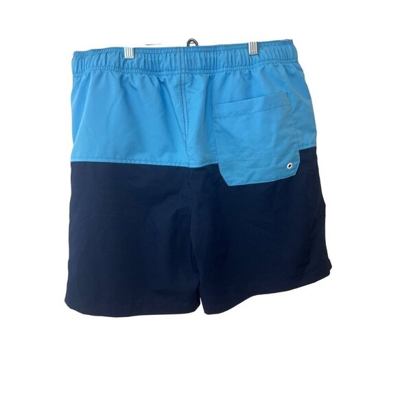 Speedo Mens Two-Tone Swim Trunks Size L - Picture 3 of 5